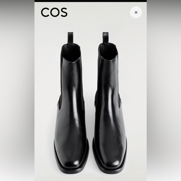 COS NEW Leather Chelsea Boots - Picture 3 of 8